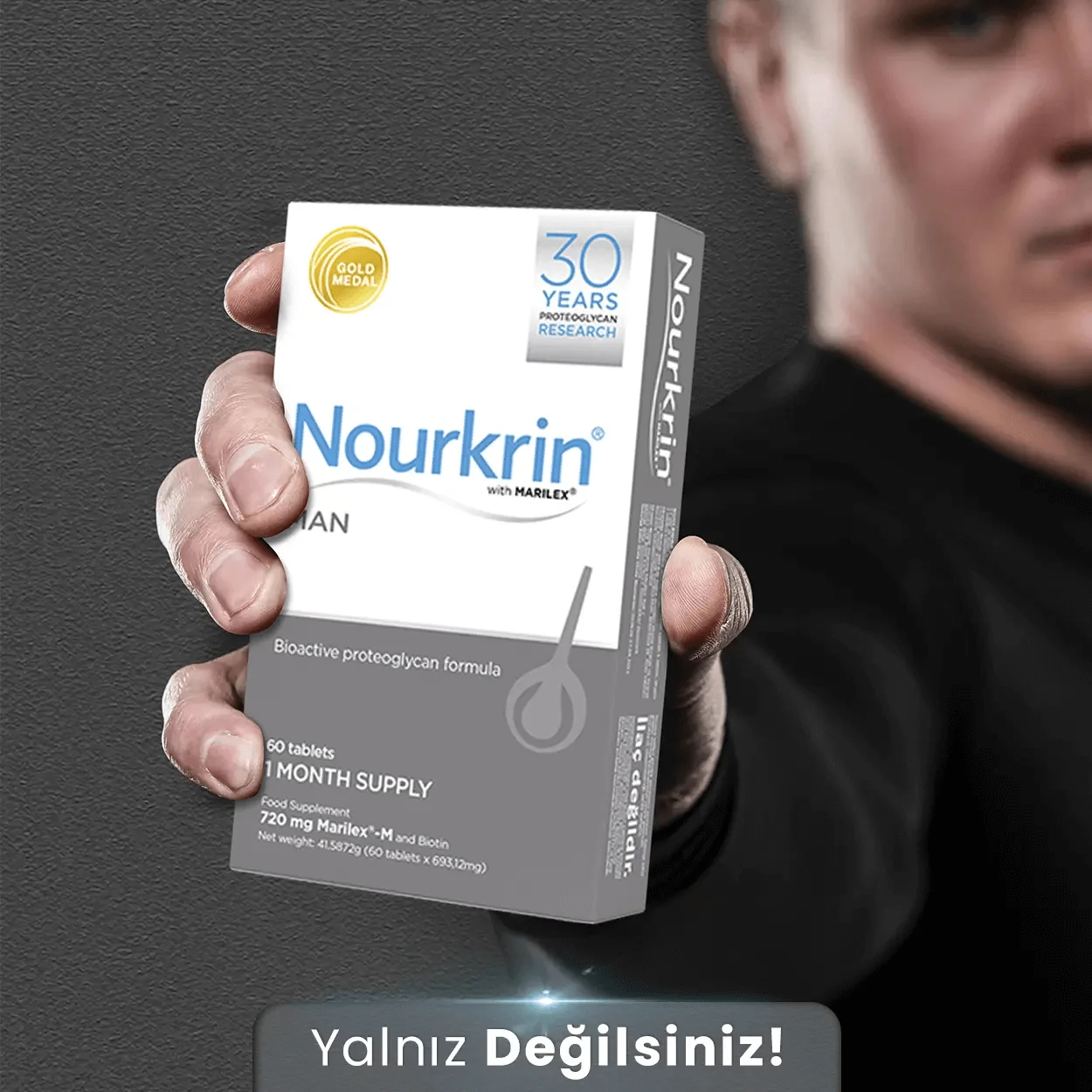 Nourkrin Man Balık Ekstraktı Içeren 60 Tablet