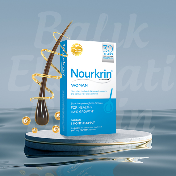 Nourkrin Woman Balık Ekstraktı Içeren 60 Tablet